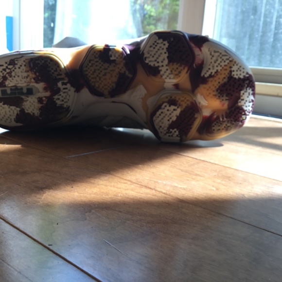 Nike lebron XIV white/team gum light brown - Picture 4 of 6